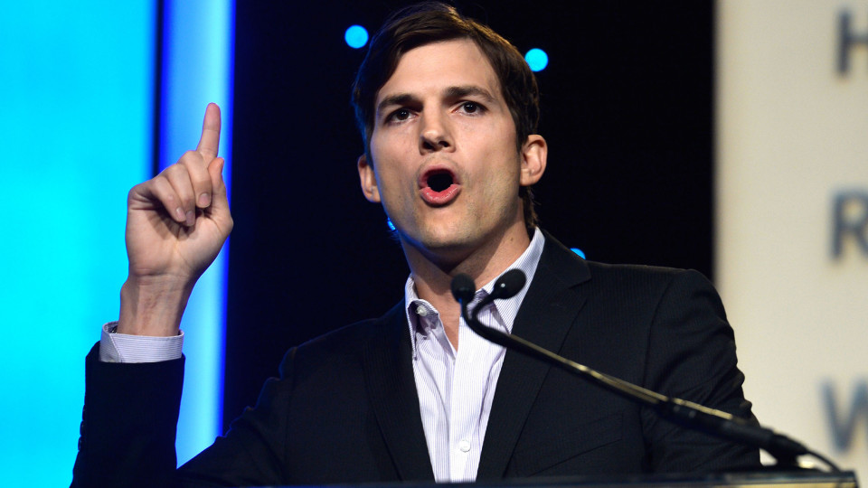 Ashton kutcher y harrison ford #2